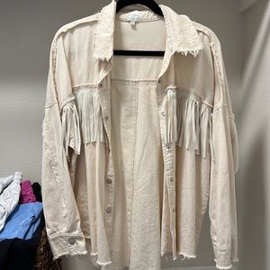 Ellison fringe jacket